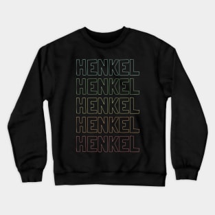 Henkel Name Pattern Crewneck Sweatshirt